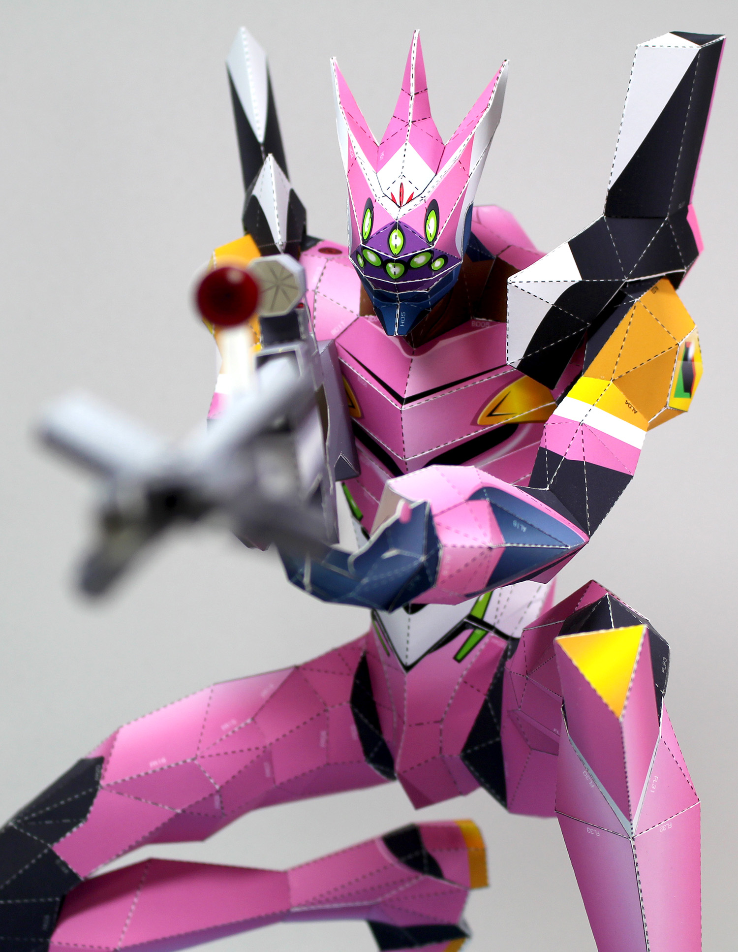 エヴァンゲリオン8号機ヴィレカスタム 別アングル