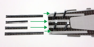 「飛行甲板をつくる-1」パーツの取り付け1