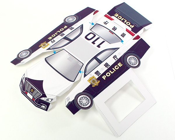パトカー 組立ステップ2