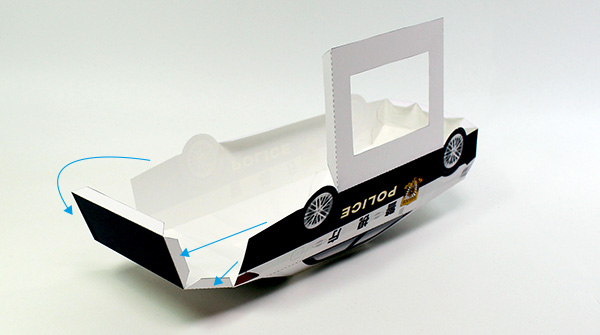 パトカー 組立ステップ5
