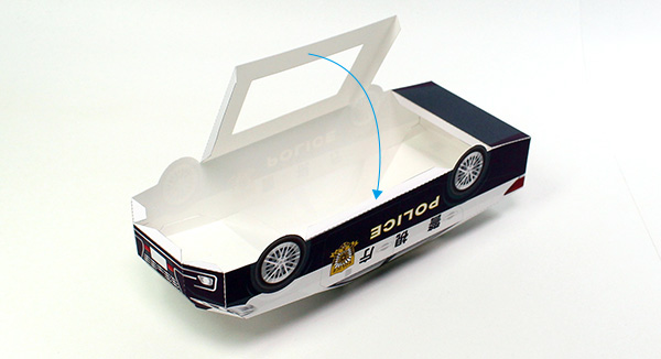パトカー 組立ステップ6