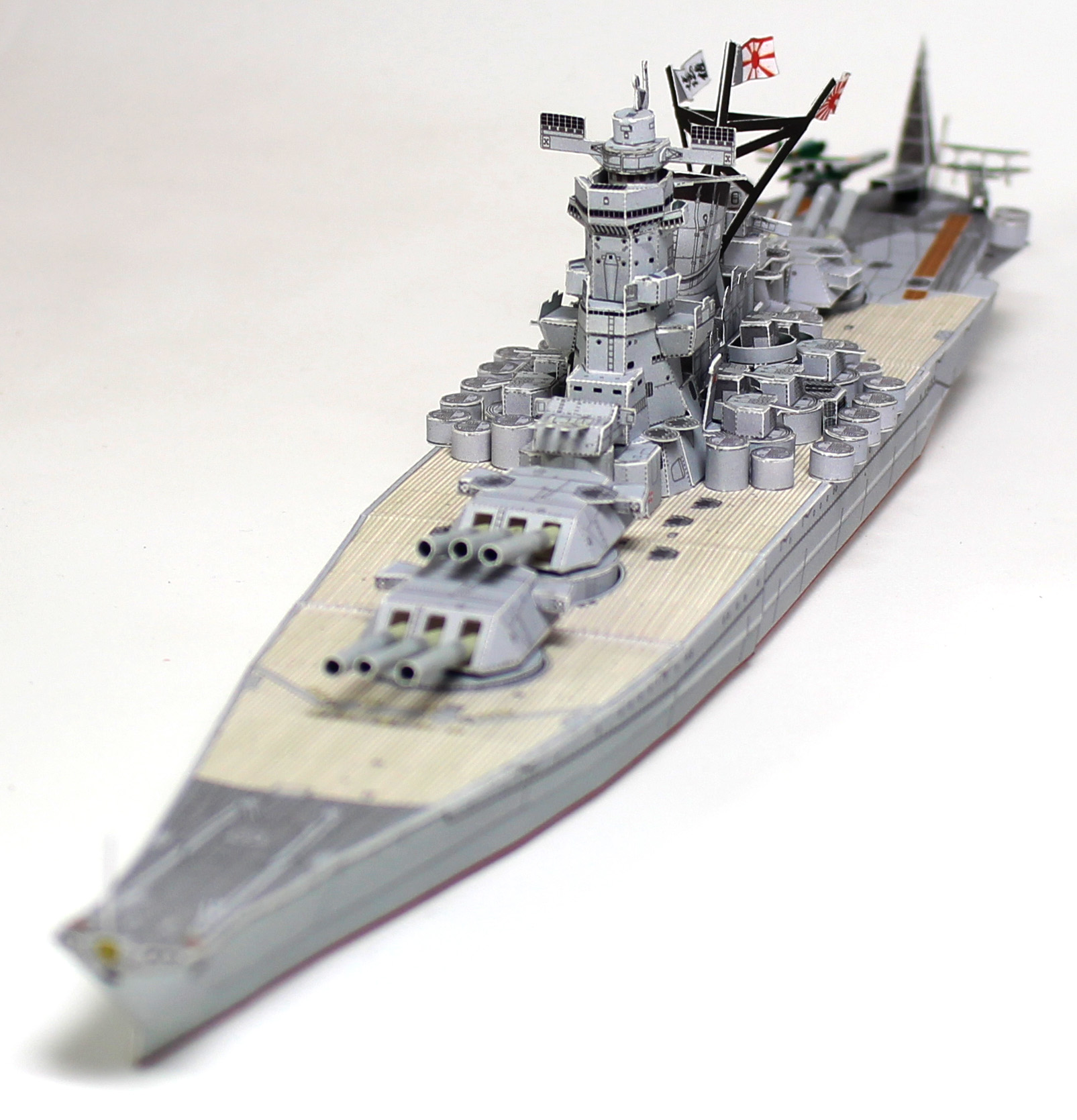 戦艦大和 1/700 ペーパークラフト トップイメージ