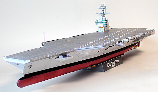 USS ジェラルド・R・フォード1/350-ステップ23